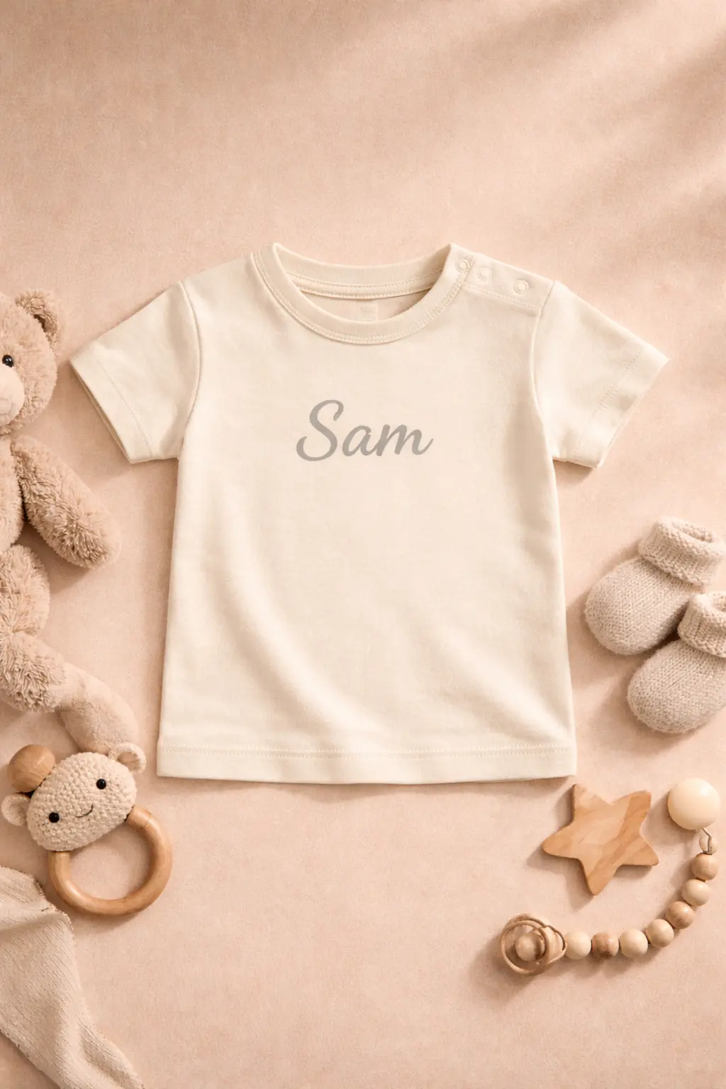Baby T-Shirt Bedrukken met Naam